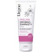 Lirene Peeling drobnoziarnisty do twarzy Hydrolat z Ry 75ml