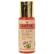 Sattva Ayurveda nawilajcy olejek do twarzy i ciaa Kwiat Lotosu 50ml