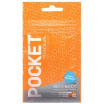 Tenga Pocket Hexa-Brick jednorazowy masturbator 004