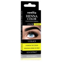 Venita Henna Color Professtional kremowa henna do brwi 1.0 Black 30g
