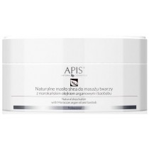 Apis Natural Shea Butter naturalne mas�o shea do masa�u twarzy z maroka�skim olejkiem arganowym i baobabu 100g