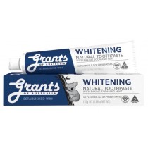 Grants Of Australia Whitening Natural Toothpaste Wybielająca naturalna pasta do zębów bez fluoru 110g