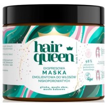 Hair Queen Ekspresowa maska emolientowa do wosw niskoporowatych 400ml