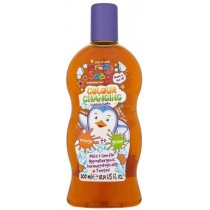 Kids Stuff Crazy Soap Colour Changing magiczny pyn do kpieli zmieniajcy odcie wody Pomaraczowo-Zielony 360ml