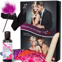 Love Stim Ekskluzywna gra dla dwojga karty dla par + zestaw 4 gad�et�w