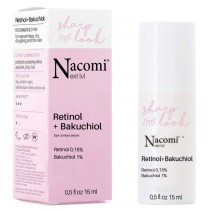 Nacomi Next Level przeciwzmarszczkowe serum pod oczy z retinolem i bakuchiolem 15ml