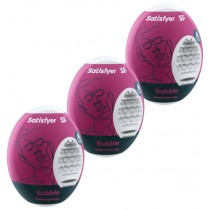 Satisfyer Masturbator Egg masturbator w ksztacie jajka 3xBubble