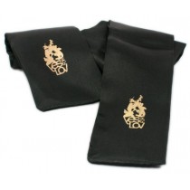 Yes For Lov Black Satin satynowa szarfa/opaska na oczy Czarna