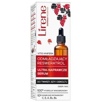 Lirene Odmadzajcy Resweratrol Ultra-naprawcze serum do twarzy, szyi i dekoltu 30ml