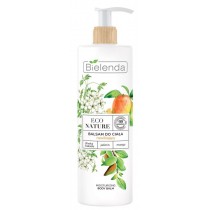 Bielenda Eco Nature balsam do ciała nawilżający Śliwka Kakadu, Jaśmin i Mango 400ml