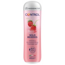 Control Intimacy&Moisturizng Massage Gel el nawilajcy do masau Wild Berries 200ml