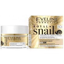 Eveline Royal Snail 80+ skoncentrowany krem ultraod�ywczy aktywnie regeneruj�cy 50ml