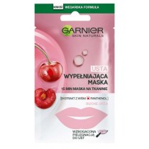 Garnier Skin Naturals maska wypeniajca usta na tkaninie Cherry 5g
