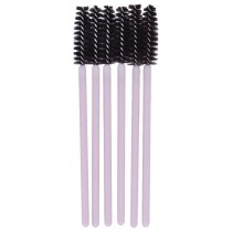 Inter Vion Rose Collection szczoteczka do rzs i brwi 6szt