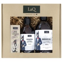 LaQ Doberman el pod prysznic 500ml + szampon 300ml + olejek do brody 30ml