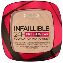 L`Oreal Infaillible 24H Fresh Wear Foundation In A Powder długotrwały podkład do twarzy w pudrze 130 True Beige 9g