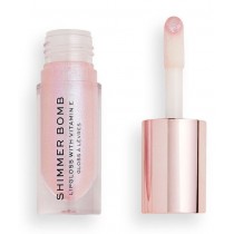 Makeup Revolution Shimmer Bomb Lipgloss With Vitamin E połyskujący błyszczyk do ust Sparkle 4,6ml