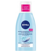 Nivea Pure Hyaluron Eye Make-Up Remover p�yn do demakija�u oczu 125ml