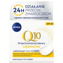 Nivea Q10 Przeciwzmarszczkowy nawil�aj�cy krem na dzie� SPF30 50ml