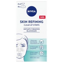 Nivea Skin Refining Clear-Up Strips oczyszczaj�ce plastry na nos 6szt