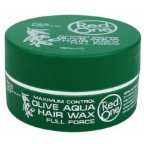 Red One Aqua Hair Gel Wax Full Force wosk do wosw Olive 150ml