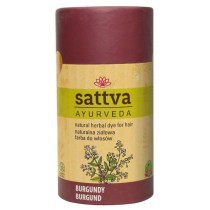 Sattva Natural Herbal Dye for Hair naturalna zio�owa farba do w�os�w Burgundy 150g