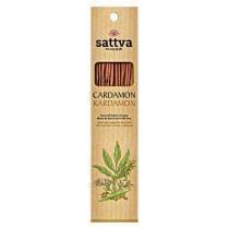 Sattva Natural Indian Incense naturalne indyjskie kadzid�o Cardamon 15szt