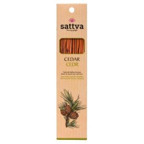 Sattva Natural Indian Incense naturalne indyjskie kadzidło Cedar 15szt