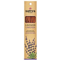 Sattva Natural Indian Incense naturalne indyjskie kadzido Lavender 15szt