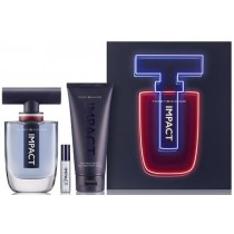 Tommy Hilfiger Impact Woda toaletowa 100ml spray + Woda toaletowa 4ml + el pod prysznic 100ml