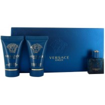 Versace Eros Woda toaletowa 5ml + �el pod prysznic 25ml + Balsam po goleniu 25ml