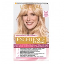 L`Oreal Excellence Creme Farba do włosów 10.21 Bardzo bardzo jasny perłowy blond