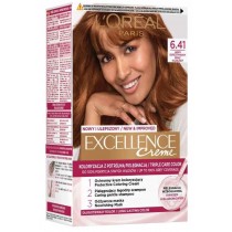 L`Oreal Excellence Creme Farba do wosw 6.41 Jasny bursztynowy brz