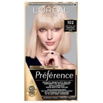 L`Oreal Feria Preference Farba do wosw 102 Bardzo bardzo jasny perowy blond