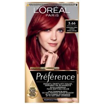 L`Oreal Feria Preference Farba do wosw 3.66 Intensywna ciemna czerwie