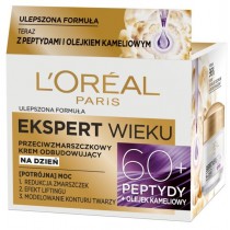 L`Oreal Age Specialist Ekspert Wieku 60+ Przeciwzmarszczkowy krem odbudowujący na dzień 50ml