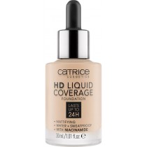 Catrice HD Liquid Coverage Foundation 24H Matujcy podkad do twarzy 010 Light Beige 30ml