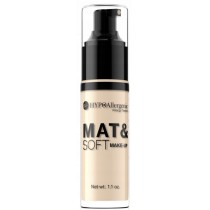 Bell HypoAllergenic Mat&Soft Make-Up Hypoalergiczny fluid matujący 02 Natural 30g