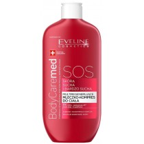 Eveline Body Caremed+ Multiregeneruj�ce mleczko-kompres do cia�a do sk�ry suchej i bardzo suchej 350ml
