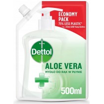Dettol Antybakteryjne mydo w pynie aloes i witamina E 500ml