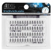 Ardell Individual Combo Pack Zestaw 56 kępek rzęs Black