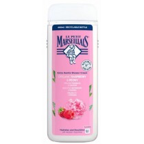 Le Petit Marseillais Kremowy el pod prysznic Malina & Piwonia 400ml