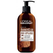 L`Oreal Men Expert Barber Club Beard Face Hair Wash 3in1 Żel do mycia brody, twarzy i włosów 250ml