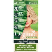 Joanna Naturia Organic pielgnujca farba do wosw bez amoniaku i PPD 311 Platynowy