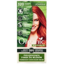 Joanna Naturia Organic pielgnujca farba do wosw bez amoniaku i PPD 320 Pomienny
