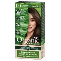 Joanna Naturia Organic pielgnujca farba do wosw bez amoniaku i PPD 341 Czekoladowy