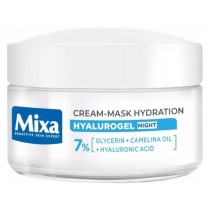 Mixa Ekspert Skry Wraliwej Hyalurogel Noc nawilajcy krem-maska na noc 50ml
