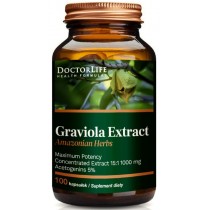 Doctor Life Graviola Extract wycig z grawioli 4500mg suplement diety 100 tabletek