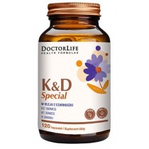 Doctor Life K & D SPECJAL w oleju z czarnuszki suplement diety 120 kapsuek