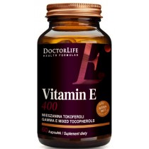 Doctor Life Vitamin E-400 268mg suplement diety 100 kapsuek